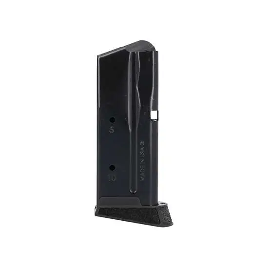 Sig SAUER .380 Auto f/P365 Microcompact 10rd Finger Extension Blk Magazine