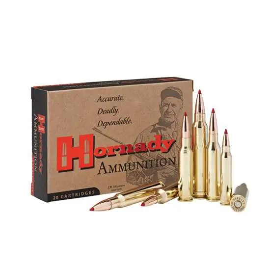 Hornady 82043 Match 300WinMag 178gr Extremely Low Drag 20 Per Box/10 Case