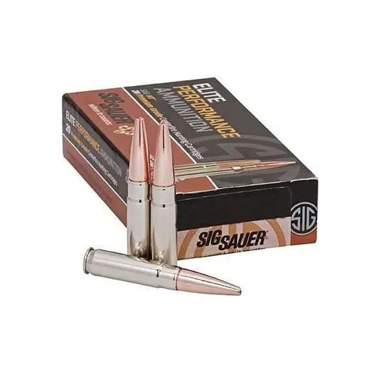 Sig SAUER Elite Performance Varmint & Predator .223 Rem 40Gr 20/Box HP Ammo