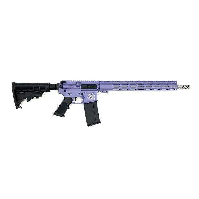 GLFA AR-15 Semi-Automatic Rifle, .223 Wylde, 16-inch 1:8 Twist Heavy Barrel, 30-Round, Aluminum 7075 Frame, Cerakote Finish, 33.25-inch Length, 6.8 lbs