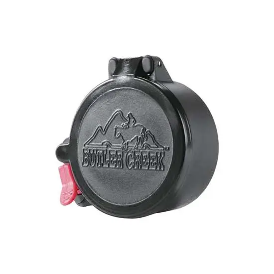 Butler Creek MO30020 Flip-Open Objective Scope Cover Black Polymer 31mm Obj. Size 02 - Butler Creek - 31.00MM
