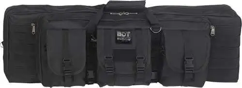 Bulldog Cases & Vaults BDT3736B Deluxe Tactical Rifle Case, 36in, Black - Bulldog
