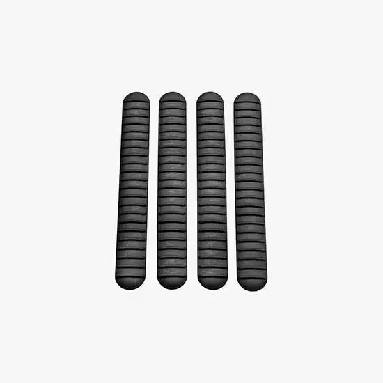 B5 Systems Rail Cover M-LOK Black 3 Section 4-Pack - B5 Systems