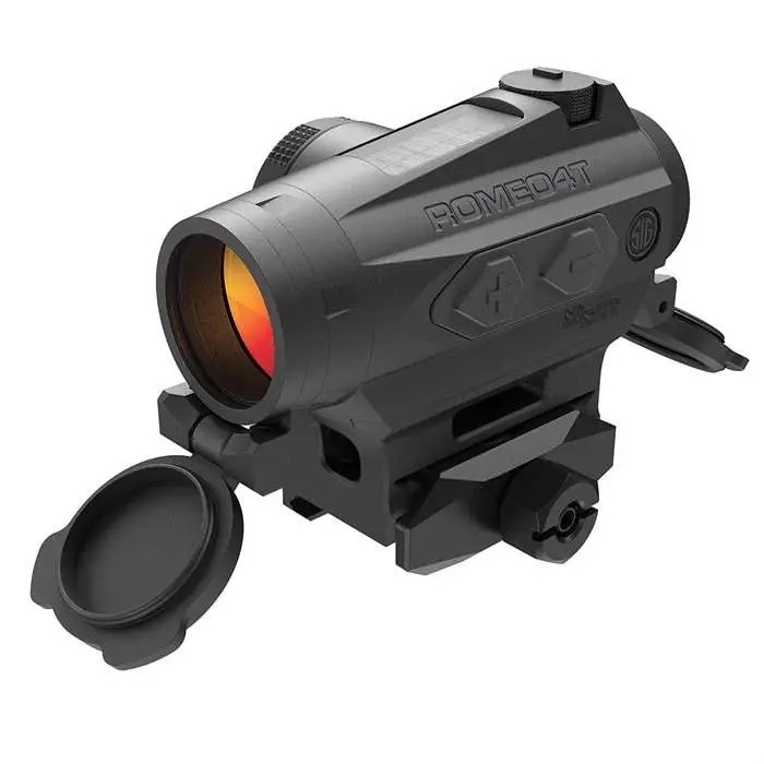 Sig Sauer Romeo 4 T Red Dot Sight 1x20mm Black 2 MOA 7075 Aluminum - Sig Sauer - 20 MM