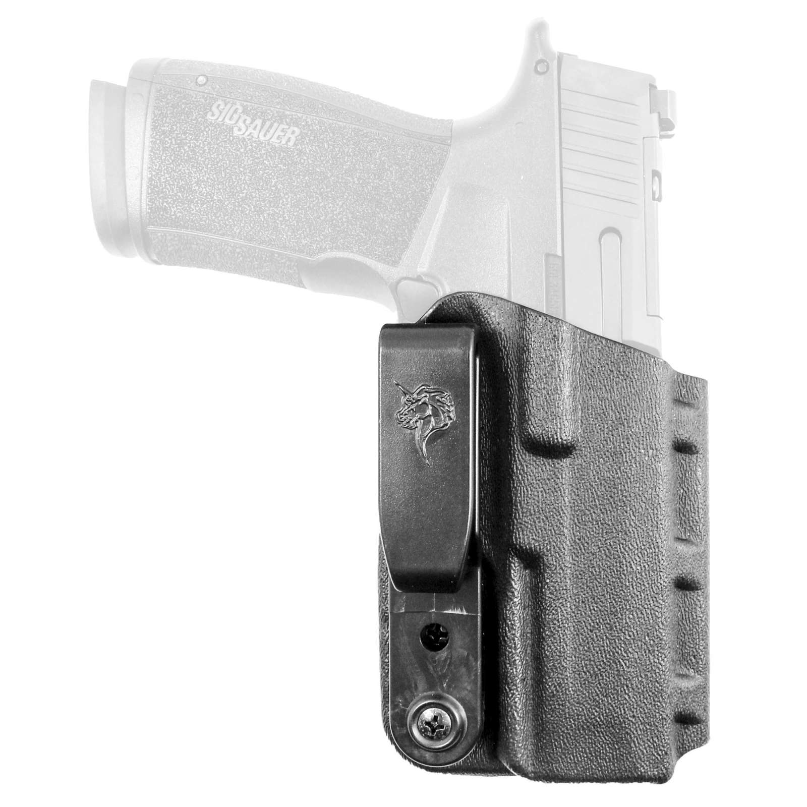 DeSantis 137KJ2XZ0 Slim-Tuk IWB Holster, Kydex, Ambidextrous, Black