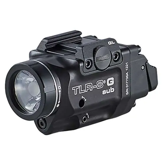 Streamlight TLR-8 G SUB Black 2.51 in Green Laser 500 Lumens Sig Sauer P365 - Streamlight