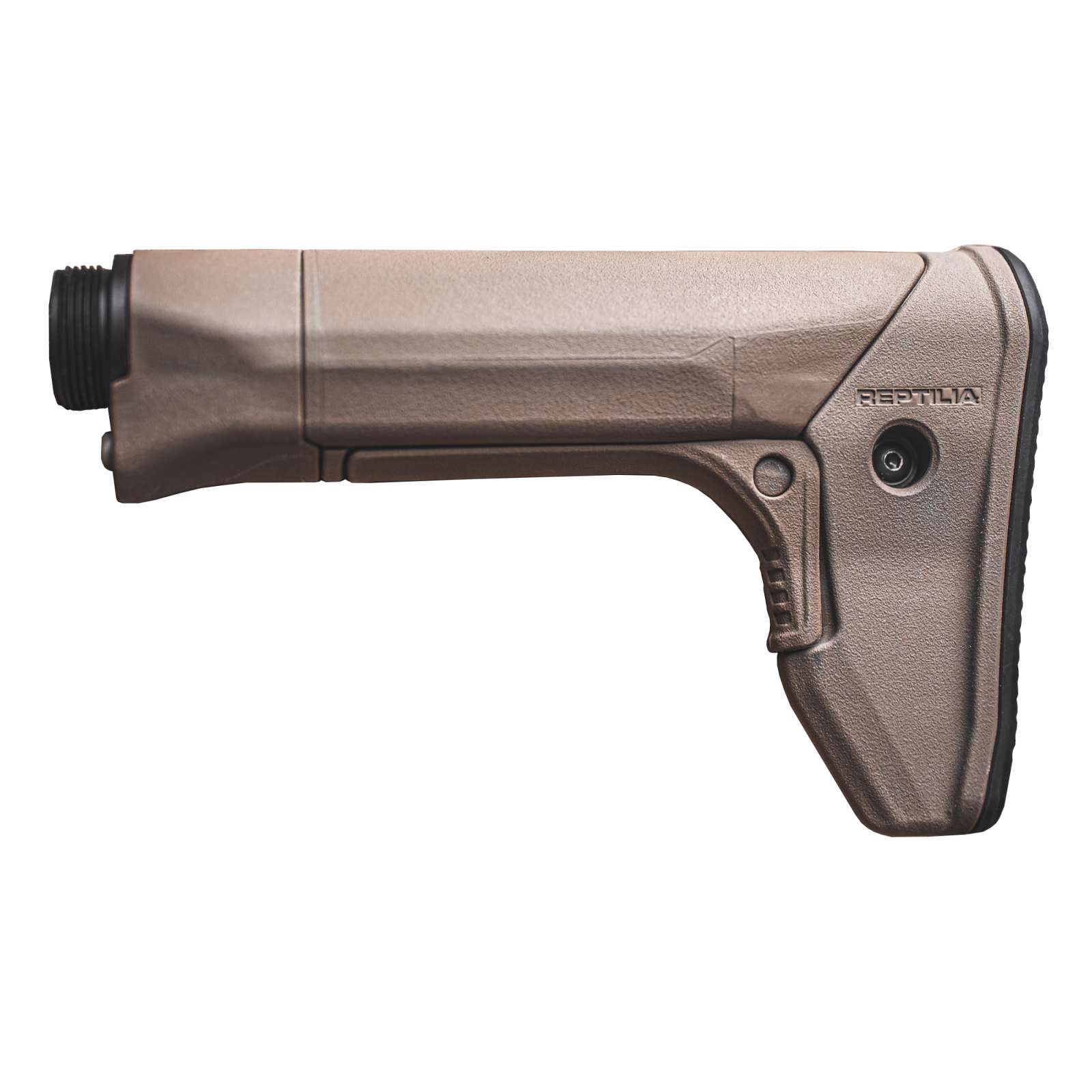 Reptilia 100-142 RECC-E Carbine Stock FDE, 12oz, AR-15, QD Sling Mounts - Reptilia