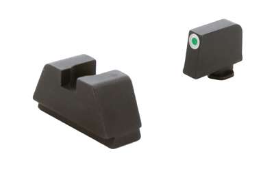 AmeriGlo GL-480 Tritium Sight Set for Glock .295 Rear .220 Front Black - AmeriGlo