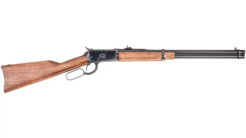 Rossi R92 .45 Colt Lever Action Carbine, 20" Barrel, 10+1 Capacity, Polished Black Oxide Finish, Hardwood Stock, 920452013