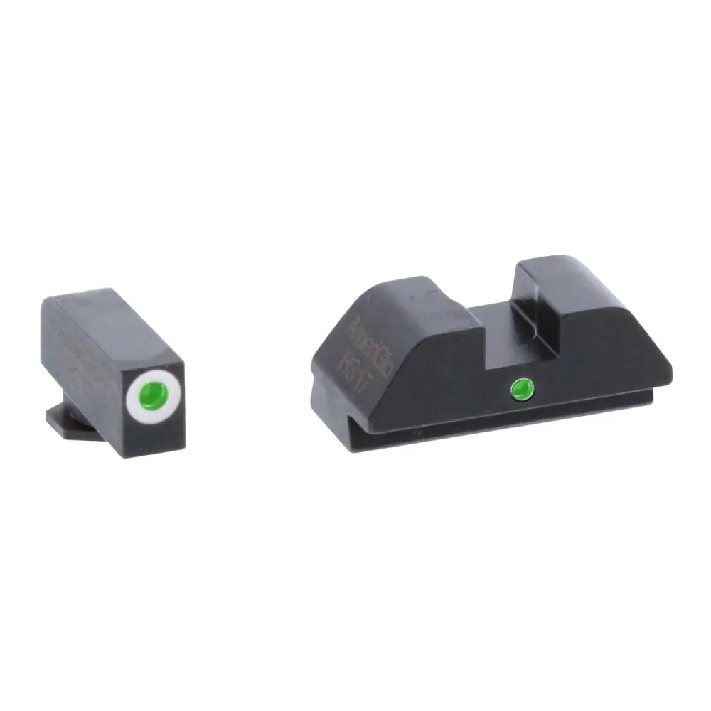 AmeriGlo GL-105 I-Dot Sight, Green Tritium, Glock 42/43