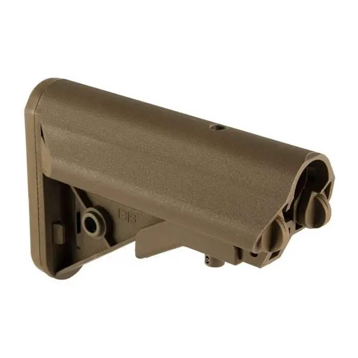 B5 Systems SOPMOD Stock Mil Spec Quick Detach Mount Coyote Brown SOP-1076 - B5 Systems