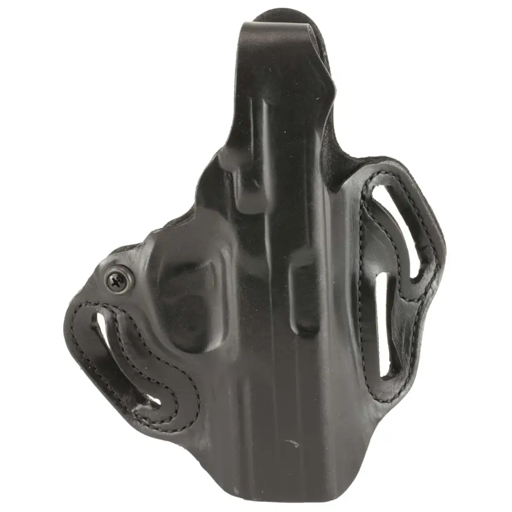 DeSantis THUMB BREAK SCABBARD HOLSTER 3 SLOT FNX 45 TAC  BLACK LEATHER RH