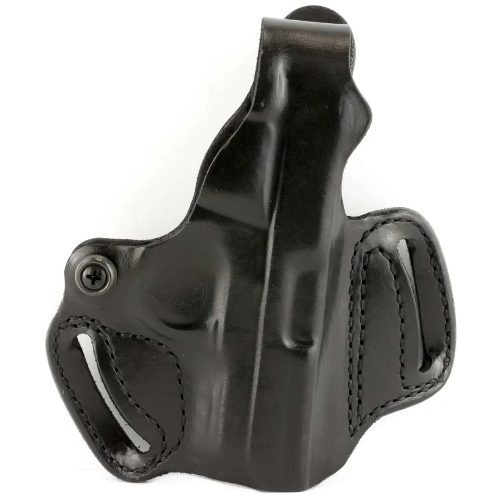 DeSantis Thumb Break Mini Slide Belt Holster Fits Sig P938 Right Hand Leather Material Black Finish 085BA37Z0
