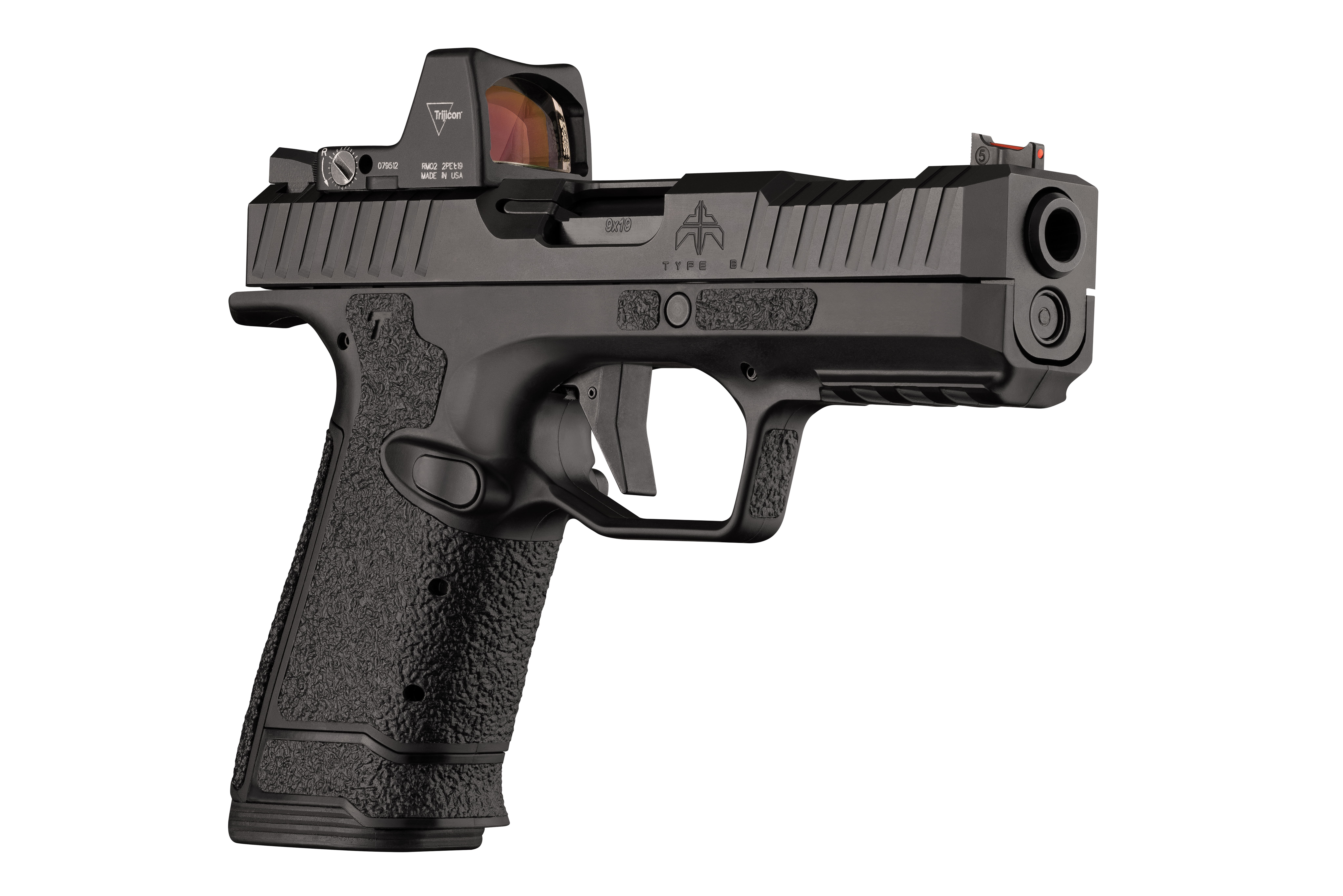 Archon AF2B0090105 Type B Gen 2 9mm 15+1/18+1 4.30" Black Pistol
