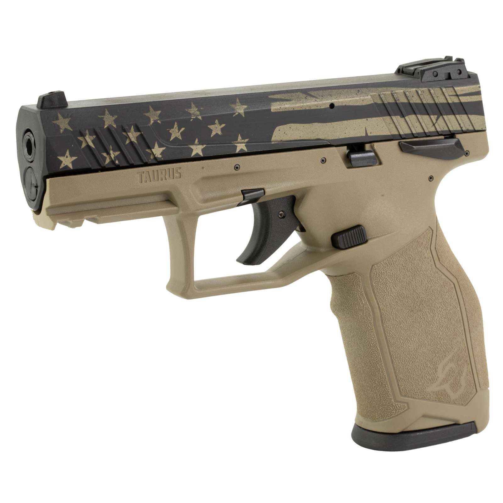 Taurus TX22 .22LR Pistol: Lightweight Polymer Frame, Aluminum Slide, 16-Round Capacity, 4.1-Inch Barrel, Adjustable Rear Sight, Single-Action Trigger, Picatinny Rail, Ergonomic Grip