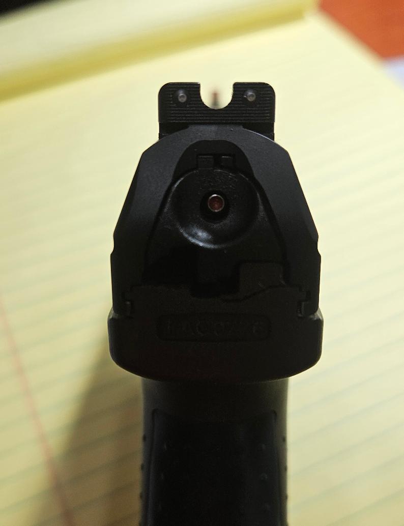 Customer review photo for TruGlo Tritium Pro Handgun Night Sights for Walther PPQ & P99