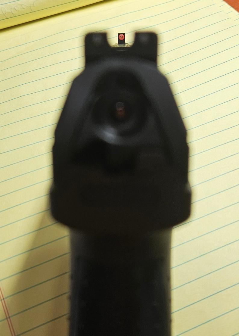 Customer review photo for TruGlo Tritium Pro Handgun Night Sights for Walther PPQ & P99
