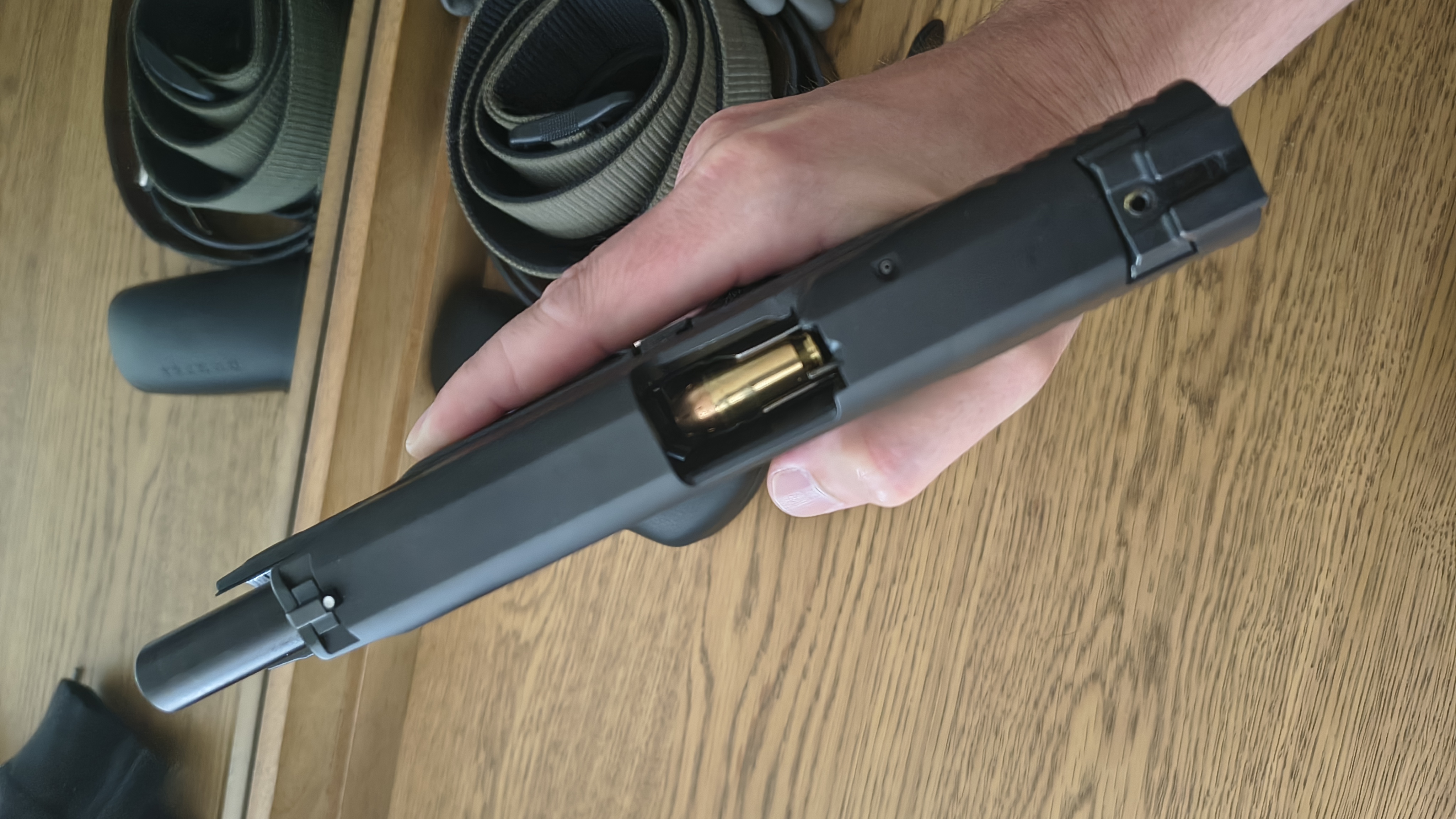 Customer review photo for Smith & Wesson M&P 2.0 45 ACP 4.6 In 10+1 Black Polymer/Stainless